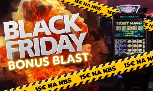 Admiral Black Friday Bonus Blast:  Osvojite više uz svaku registraciju!