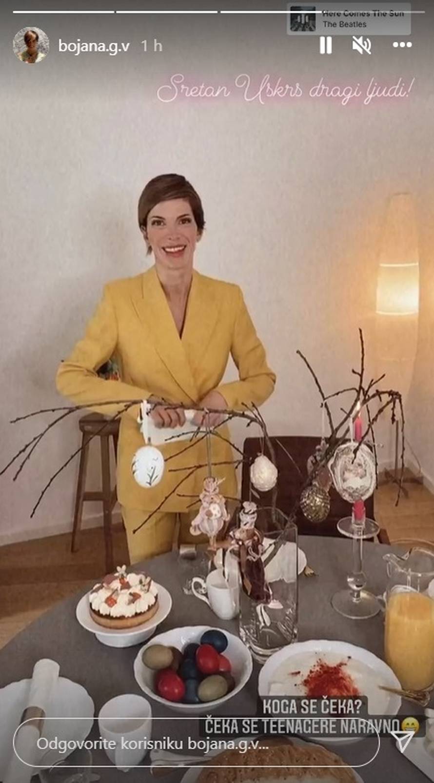 Uskrs kod poznatih Hrvata: Maja i Bojana očarale outfitom, Modni Mačak luksuznim stolom