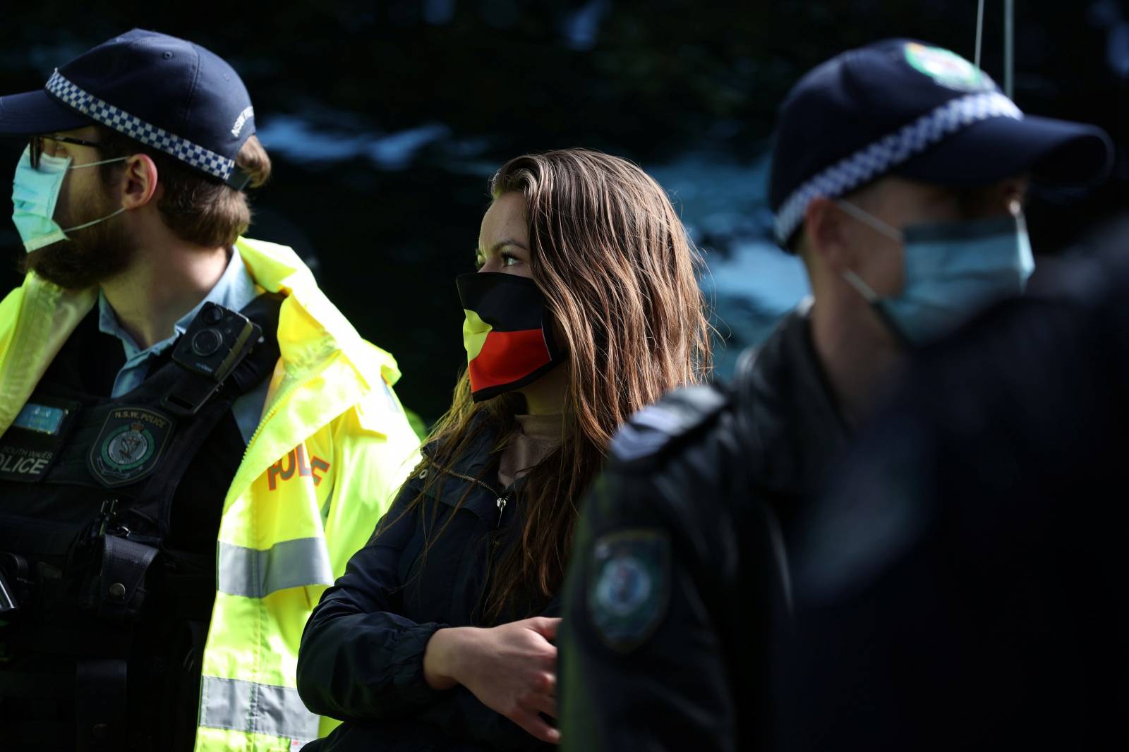 Protest against deaths of Indigenous Australians in police custody in Sydney