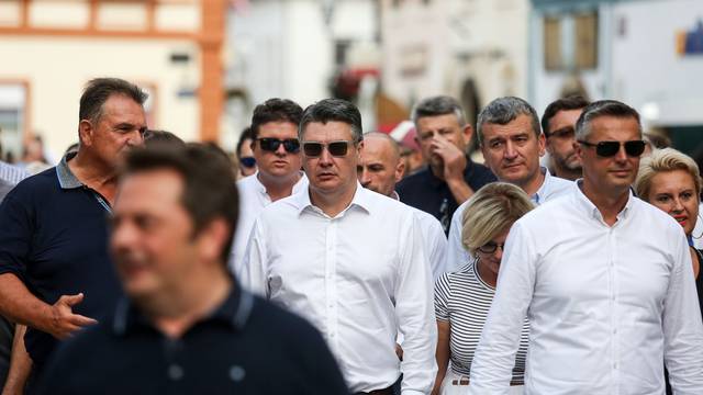 VaraÅ¾din: PredsjedniÄki kandidat Zoran MilanoviÄ posjetio je Å pancirfest