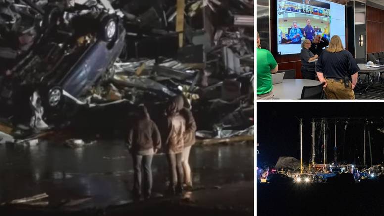 Tornado poharao Kentucky: 'Imamo najmanje 50 mrtvih'