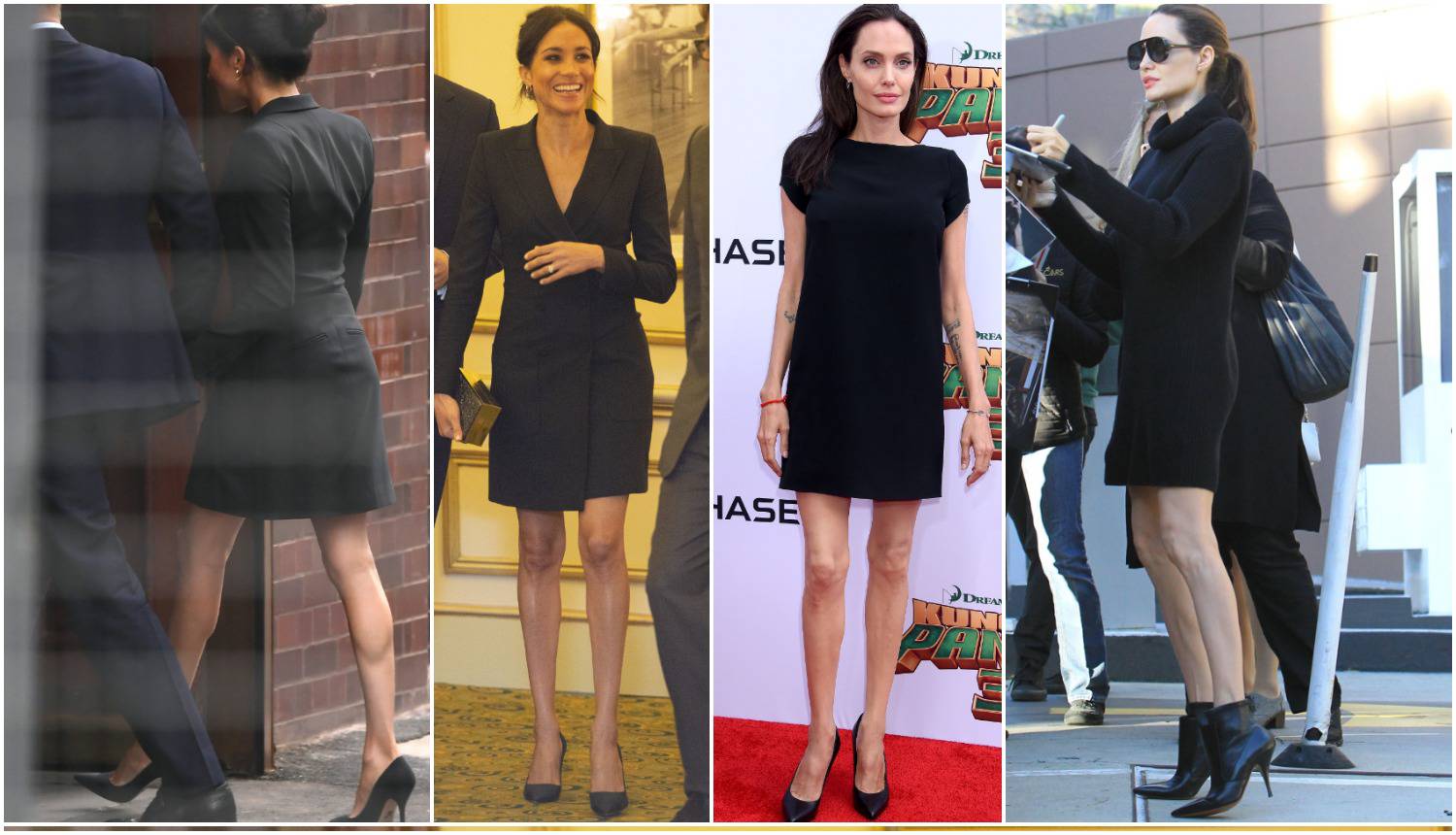 'Ima premršave noge': Meghan su usporedili s Angelinom Jolie
