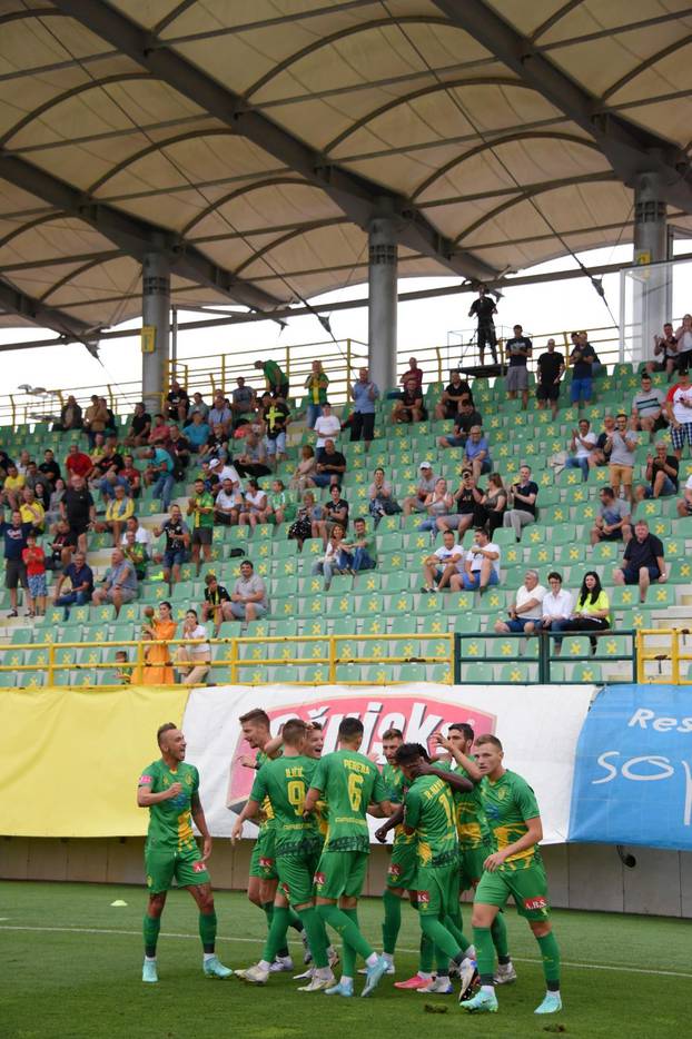 U susretu 1. kola Istra 1961 je na Aldo Drosini pobijedila Hrvatski Dragovoljac 3:1