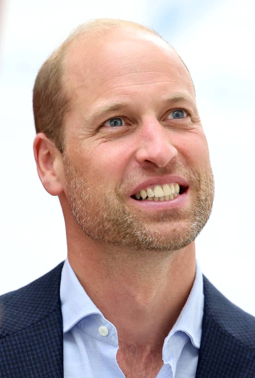 Britain's Prince William visits the Saatchi gallery in London