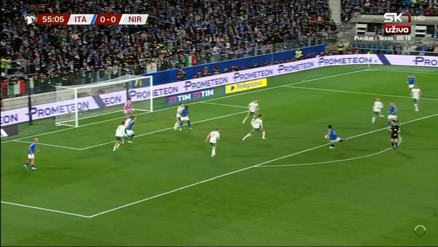 VIDEO Gattusova Italija slomila otpor Sjeverne Irske golčinom Sandra Tonalija! Pogledajte