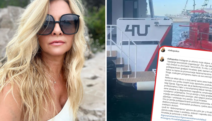 Pokos se požalila: 'Zna se kazna za promoviranje ustašluka. A meni Instagram makne objave'