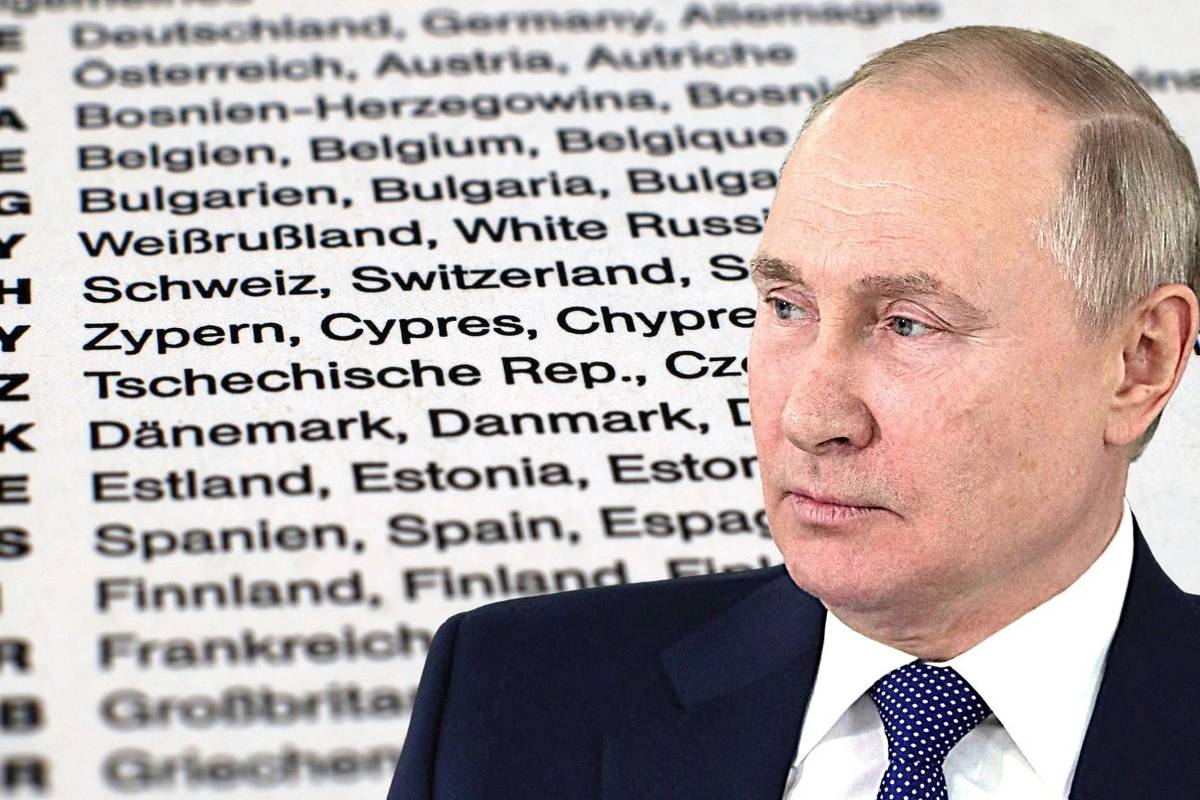 Putin: 'Imate dva dana da mi sastavite popis zemalja koje su Ruskoj Federaciji uvele sankcije'