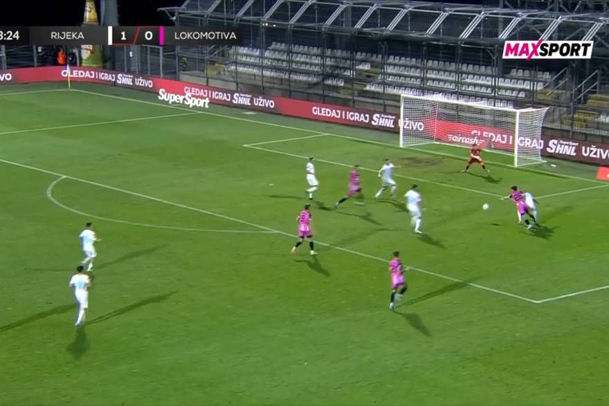 NK Rijeka vs NK Lokomotiva Zagreb 1:1