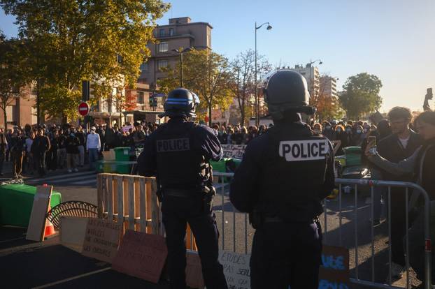 Nationwide day of student protests in France