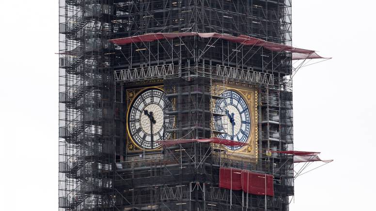 Na pola obnove: Big Ben je prvi put zazvonio prije 160 godina