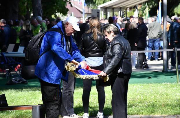 Okučani:  Obilježavanje 31. obljetnice vojno-redarstvene operacije "Bljesak"