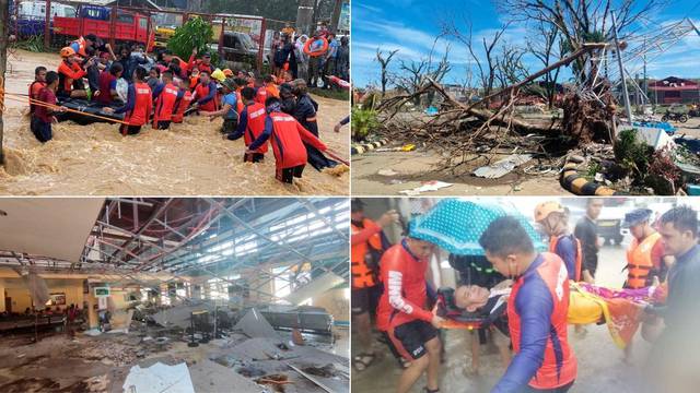 Tajfun Rai poharao je Filipine: Preko 140 poginulih, još traju potrage za preživjelima