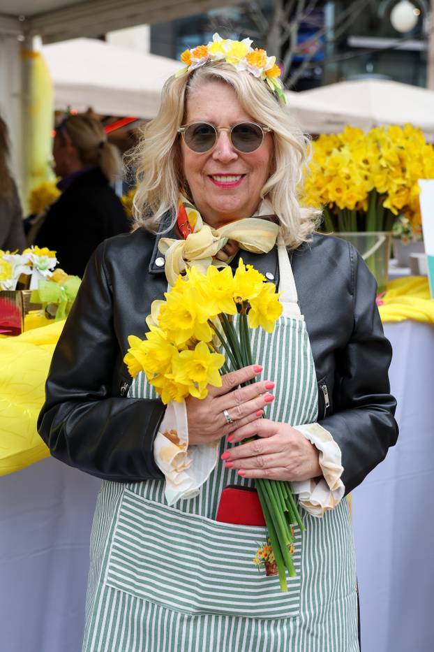 Zagreb: Obilježavanje Međunarodnog dana narcisa na Cvjetnom trgu