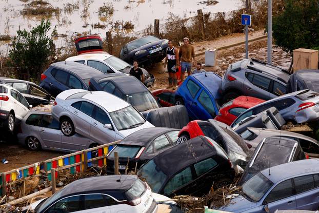 Aftermath of floods in Valencia