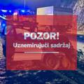 STRAVA NA KRKU Pijan pre&scaron;ao u suprotni trak i udario u kamion. Rezali su lim da ga izvuku