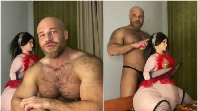 Kontroverzni bodybuilder nakon lutke pronašao je novu muzu: 'Zdravo svima, upoznajte Lolu'