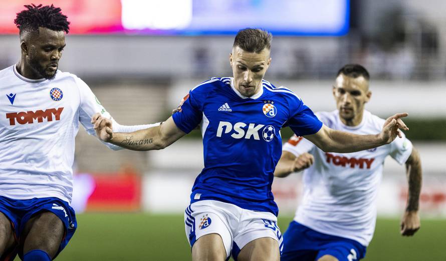 Split: Susret 14. kola SuperSport HNL-a između Hajduka i Dinama