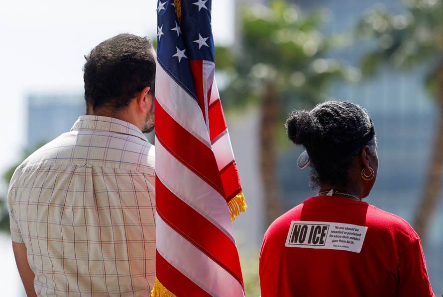 U.S. Sen. Sanders and U.S. Rep. Ocasio-Cortez hold a rally in Los Angeles