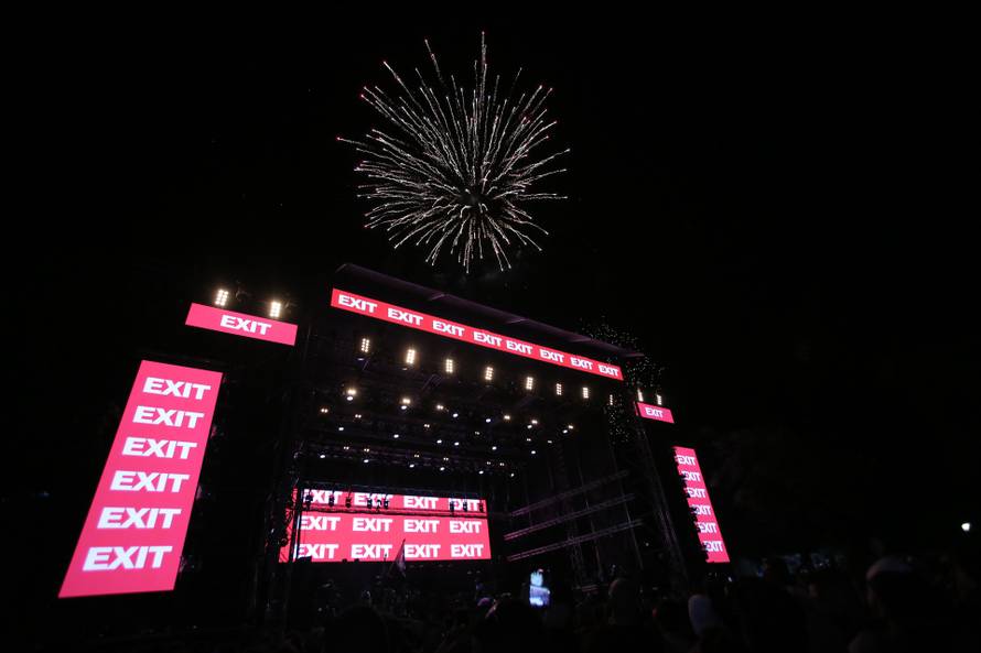 Novi Sad: Svečano otvorenje  Exit festivala