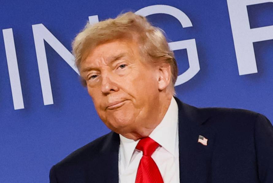 U.S. President Trump meets with Russian President Putin in Alaska