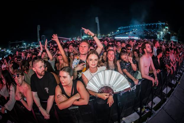 10.07.2026. Split -  Prva večer Ultra Europe Festivala DJ Afrojack. 