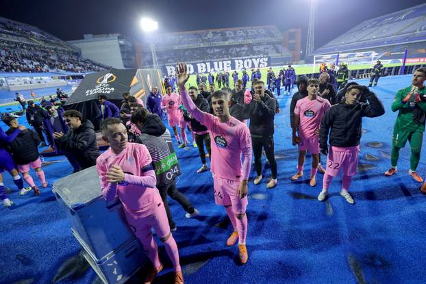 Zagreb: UEFA Europska liga, grupna faza, 4. kolo, GNK Dinamo - Celta Vigo
