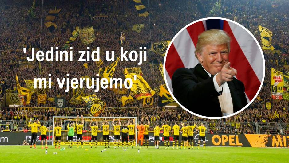 Borussia je 'bocnula' Trumpa i izgradnju kontroverznog zida...