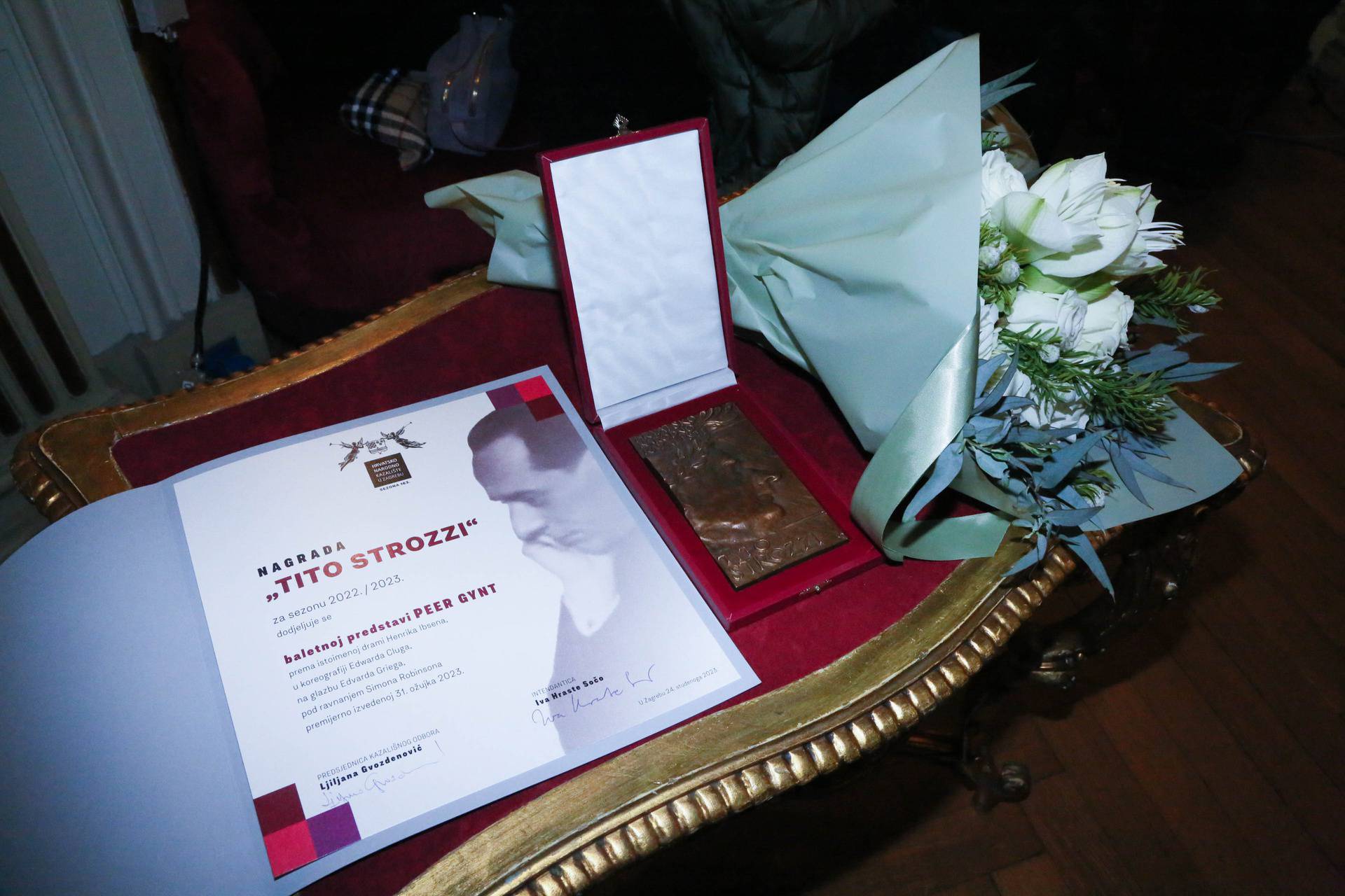 Nagrada Tito Strozzi dodijeljena baletnoj predstavi 'Peer Gynt'