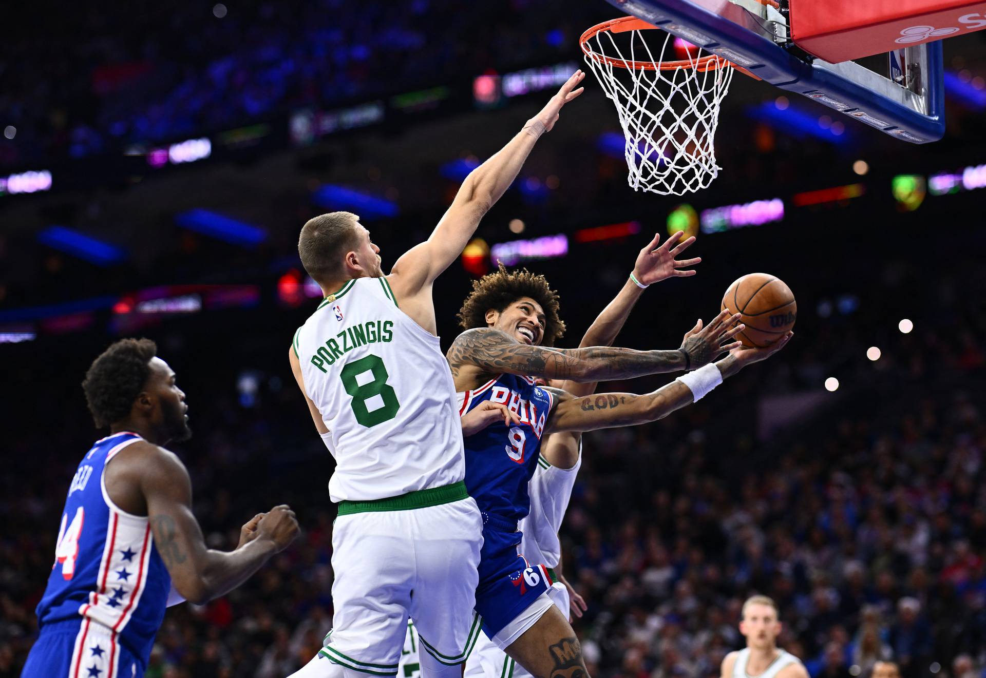 NBA: Boston Celtics at Philadelphia 76ers