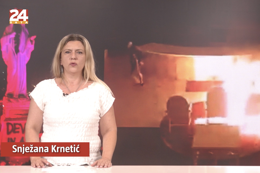 Gledajte '240 sekundi' 24sata. Poljak oskvrnuo Gospin kip u Me&dstrok;ugorju. Zapalio je i oltar