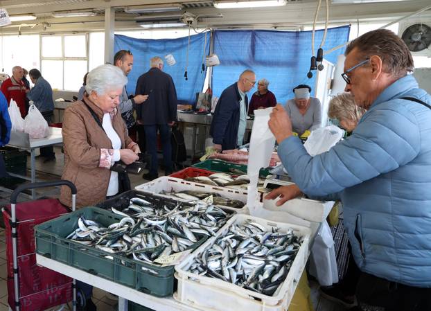 Šibenik: Poskupljenje plavog dizela još se nije odrazilo na cijene u ribarnici