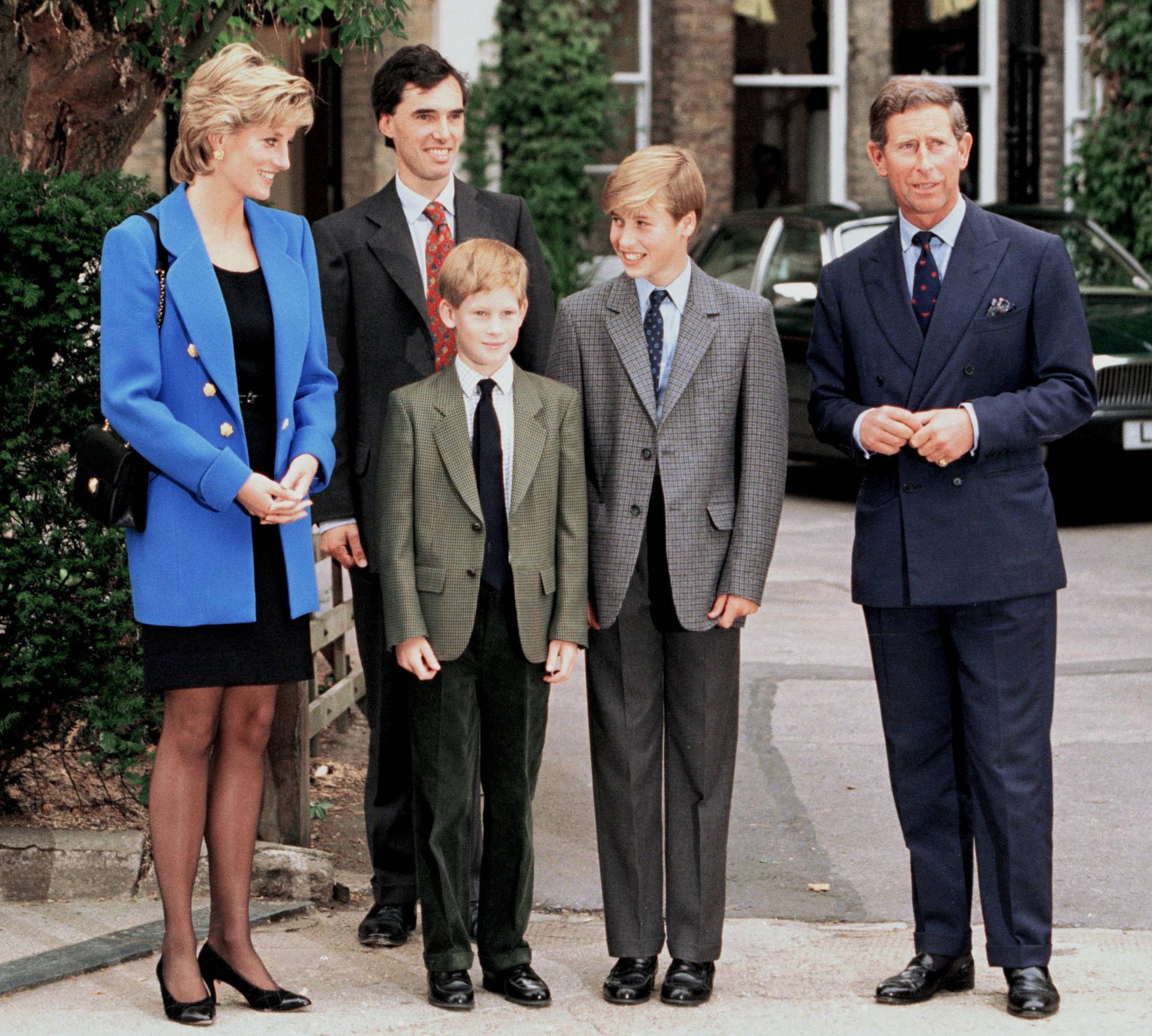 PRINCE WILLIAM AT ETON COLLEGE