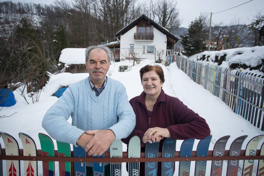 Maštovito: Nikad nisu skijali, ali im je zato ograda skijaška