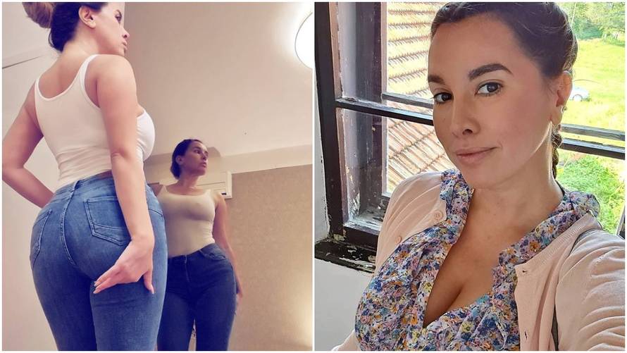 Nives pred ogledalom: Odraz je otkrio da ne nosi grudnjak...