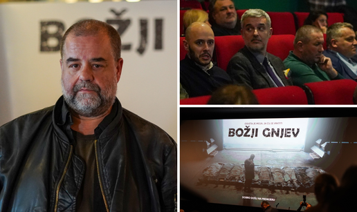 Premijera filma 'Božji gnjev' je okupila poznata lica: Stigli su Ugrina, Raspudić, Otašević...