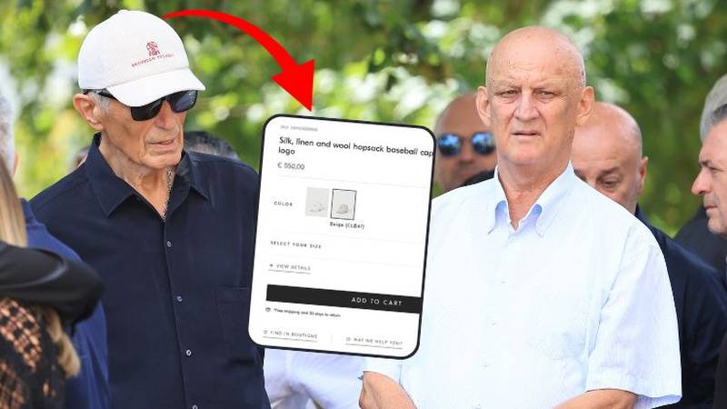 Horvatinčić na ispraćaj majke Zdravka i Zorana Mamića došao sa šiltericom koja košta 550 €