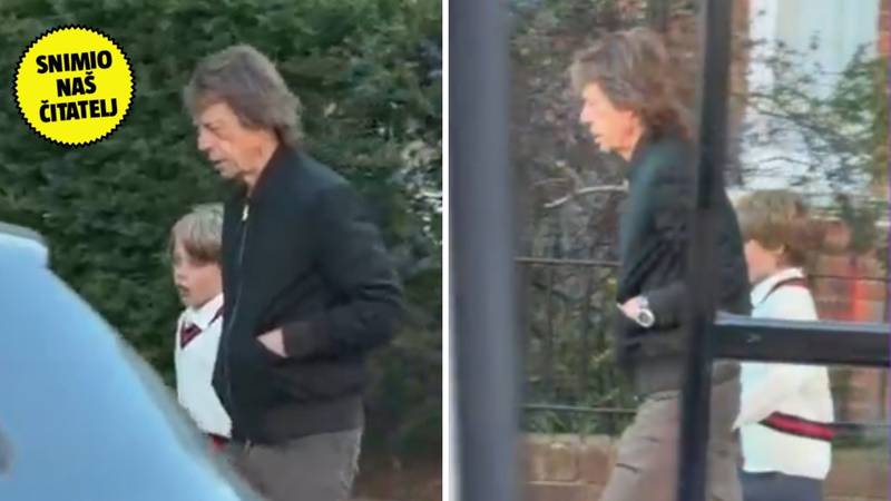 EKSKLUZIVNO Čitatelj 24sata iz Londona snimio Micka Jaggera sa sinom: 'Ne mogu vjerovati!'