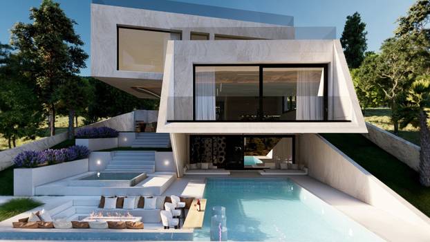 FOTO Prodaju vilu u Hrvatskoj od koje zastaje dah! Vanjsko kino je u bazenu. Znamo cijenu