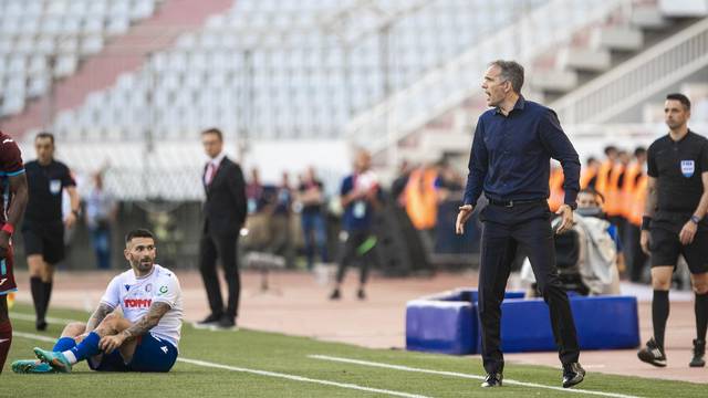 Split: Stadion Poljud,  Finale Hrvatskog nogometnog kupa HNK Hajduk - HNK Rijeka