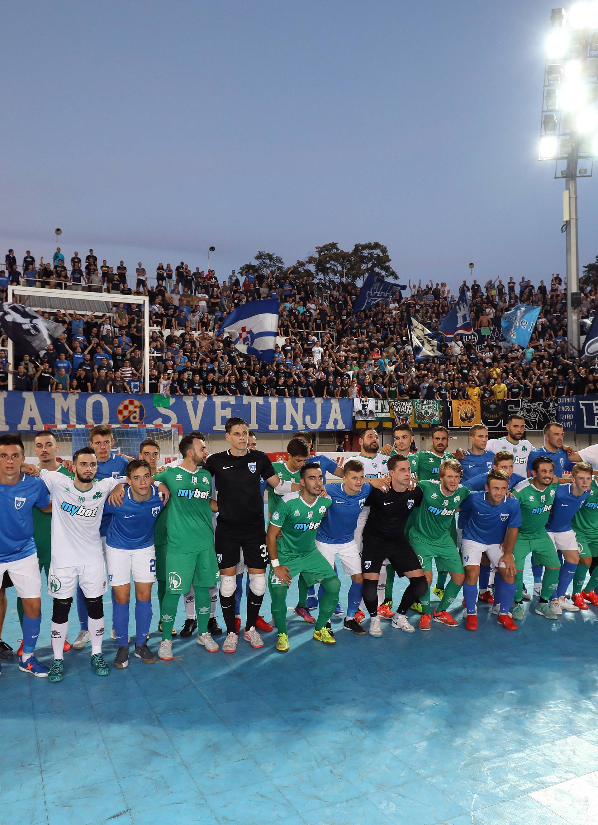 Zagreb: Prijateljska utakmica, MNK Futsal Dinamo - Panathinaikos