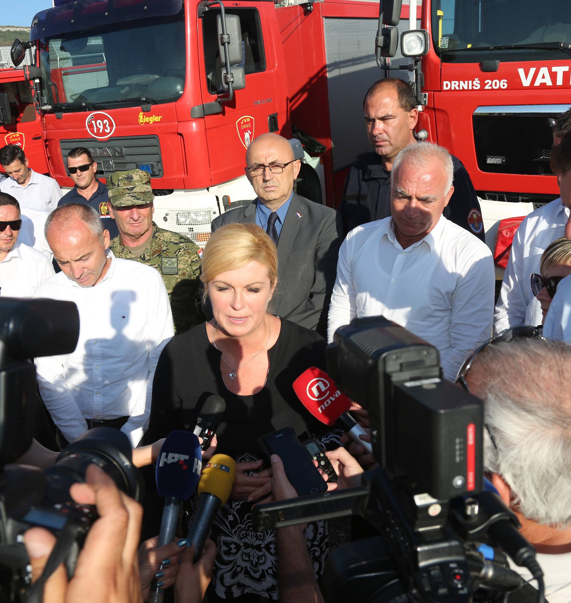 Požarna sezona je bila teška: Predsjednica želi konferenciju