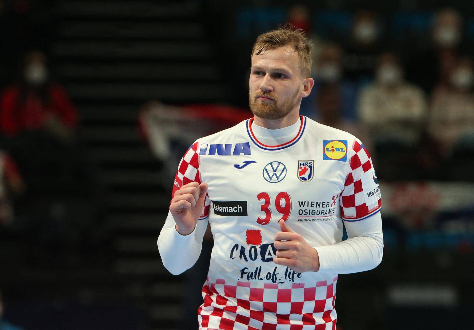 EHF 2022 Men's European Handball Championship - Main Round - Montenegro v Croatia