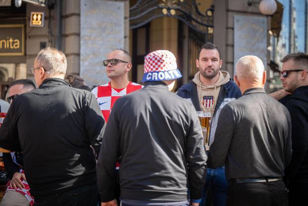 Zagreb: Grad prepun navijača uoči večerašnje utakmice