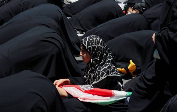 Burial of Iran's late Supreme Leader Ayatollah Ali Khamenei in Mashhad