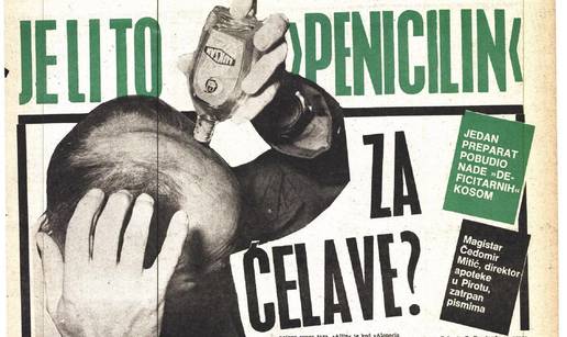 Ljekarnik iz Pirota je prodavao efikasan 'penicilin za ćelavost'