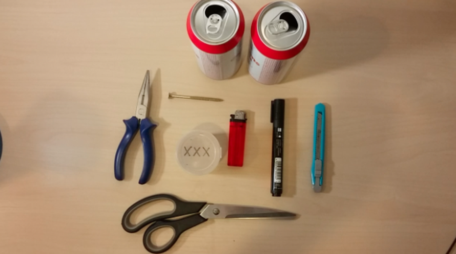 Pogledajte kako napraviti malu korisnu peć od dvije limenke!