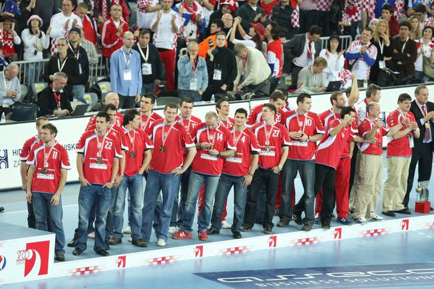 ARHIVA - Zagreb: SP 2009. Ceremonija dodjele medalja