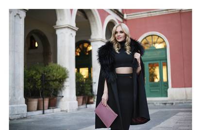 Jelena Rozga kao gost modne kampanje branda Elfs u Splitu