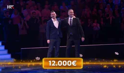 Marin u 'Superpotjeri' nadigrao četvoricu lovaca u posljednjoj sekundi i osvojio 12.000 eura