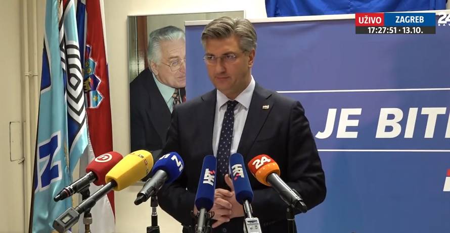 Plenković o Fimi mediji: 'HDZ će platiti kaznu. Trenutno vodstvo stranke nije za to odgovorno'
